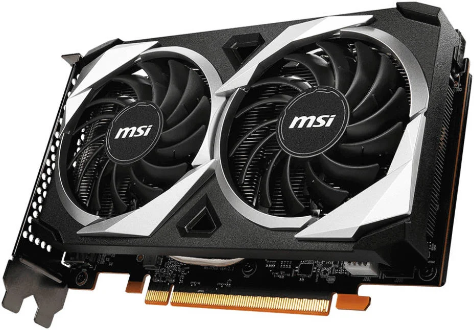 کارت گرافیک MSI Radeon RX 6500 XT MECH 2X OC، حافظه 4 گیگابایت GDDR6 64 بیتی، فرکانس بوست تا 2825 مگاهرتز، سرعت حافظه 18 گیگابیت بر ثانیه، PCI Express 4.0 x4، DisplayPort 1.4a / HDMI 2.1 | 912-V508-005