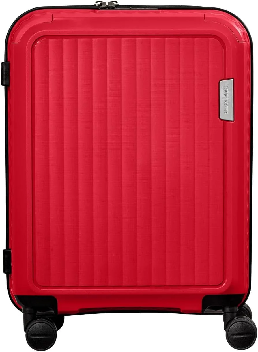 چمدان کابین خلبانی چرخ دار ونگر Optimo با بدنه سخت و قابلیت افزایش حجم، 57 سانتی متر، قرمز - 653311