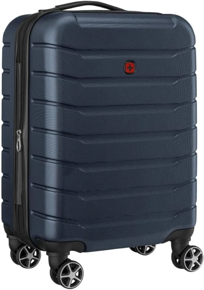 چمدان کابین سخت ونگر مدل Vaiana با 4 چرخ دوبل و قابلیت افزایش حجم 56 سانتی متر - آبی