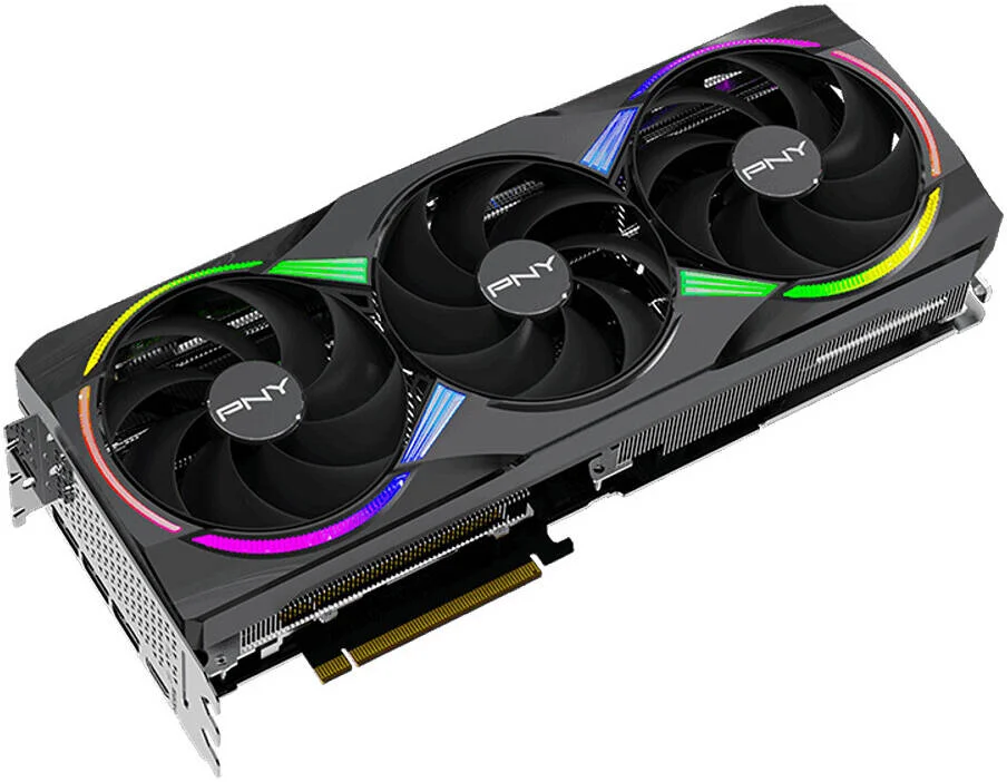 کارت گرافیک PNY GeForce RTX 5080 ARGB EPIC-X RGB OC، حافظه 16 گیگابایت GDDR7 256 بیتی، فرکانس افزایشی 2.78 گیگاهرتز، سرعت حافظه 30 گیگابیت بر ثانیه، 10752 هسته CUDA، PCI-Express 5.0 x16 | VCG508016TFXXPB1-O کارت گرافیک PNY GeForce RTX 5080 ARGB EPIC-X RGB OC، حافظه 16 گیگابایت GDDR7 256 بیتی، فرکانس افزایشی 2.78 گیگاهرتز، سرعت حافظه 30 گیگابیت بر ثانیه، 10752 هسته CUDA، PCI-Express 5.0 x16 | VCG508016TFXXPB1-O