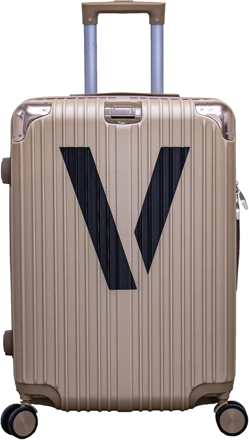 چمدان چرخشی سخت - 63 سانتی متر، جنس: ABS، رزگلد