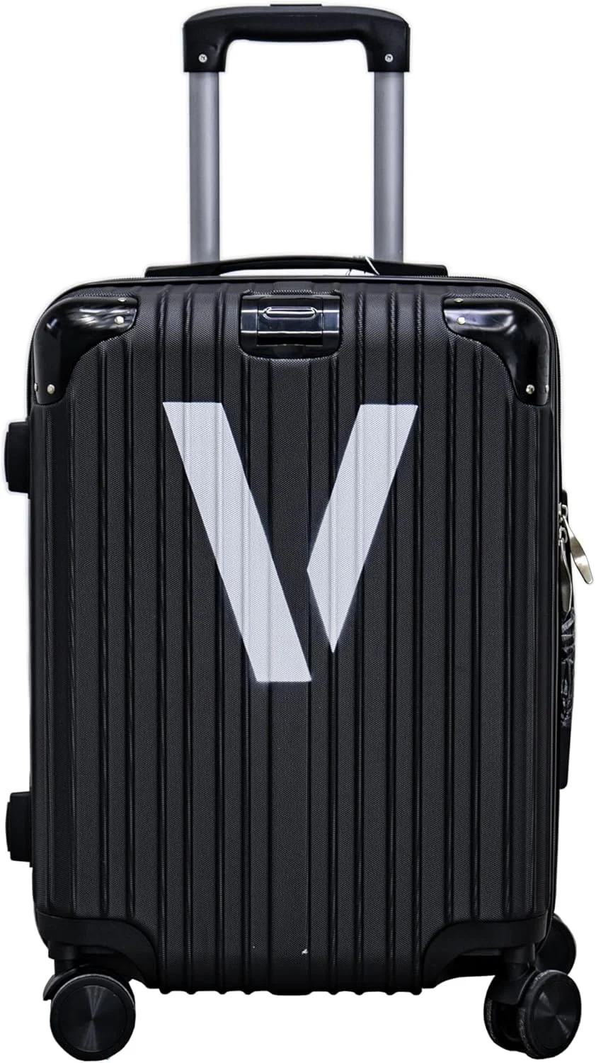 چمدان کابین سایز بدنه سخت - 20 اینچ (54 سانتی متر)، جنس: ABS، مشکی