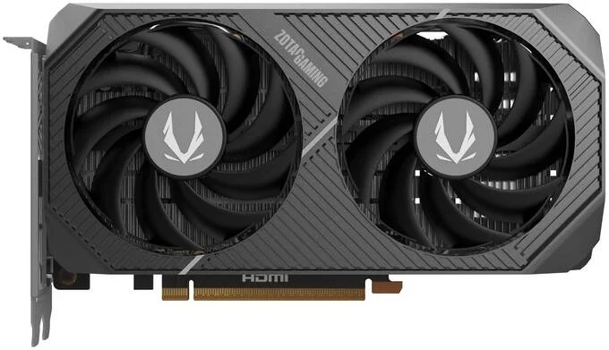 کارت گرافیک ZOTAC GAMING GeForce RTX 5050 Twin Edge با 8 گیگابایت حافظه، GDDR6 128-Bit، فرکانس هسته 2572 مگاهرتز، فرکانس حافظه 20 گیگابیت بر ثانیه، 2560 هسته CUDA، PCI Express 5.0 x8 | ZT-B50500E-10M - تصویر 2 کارت گرافیک ZOTAC GAMING GeForce RTX 5050 Twin Edge با 8 گیگابایت حافظه، GDDR6 128-Bit، فرکانس هسته 2572 مگاهرتز، فرکانس حافظه 20 گیگابیت بر ثانیه، 2560 هسته CUDA، PCI Express 5.0 x8 | ZT-B50500E-10M - تصویر 2