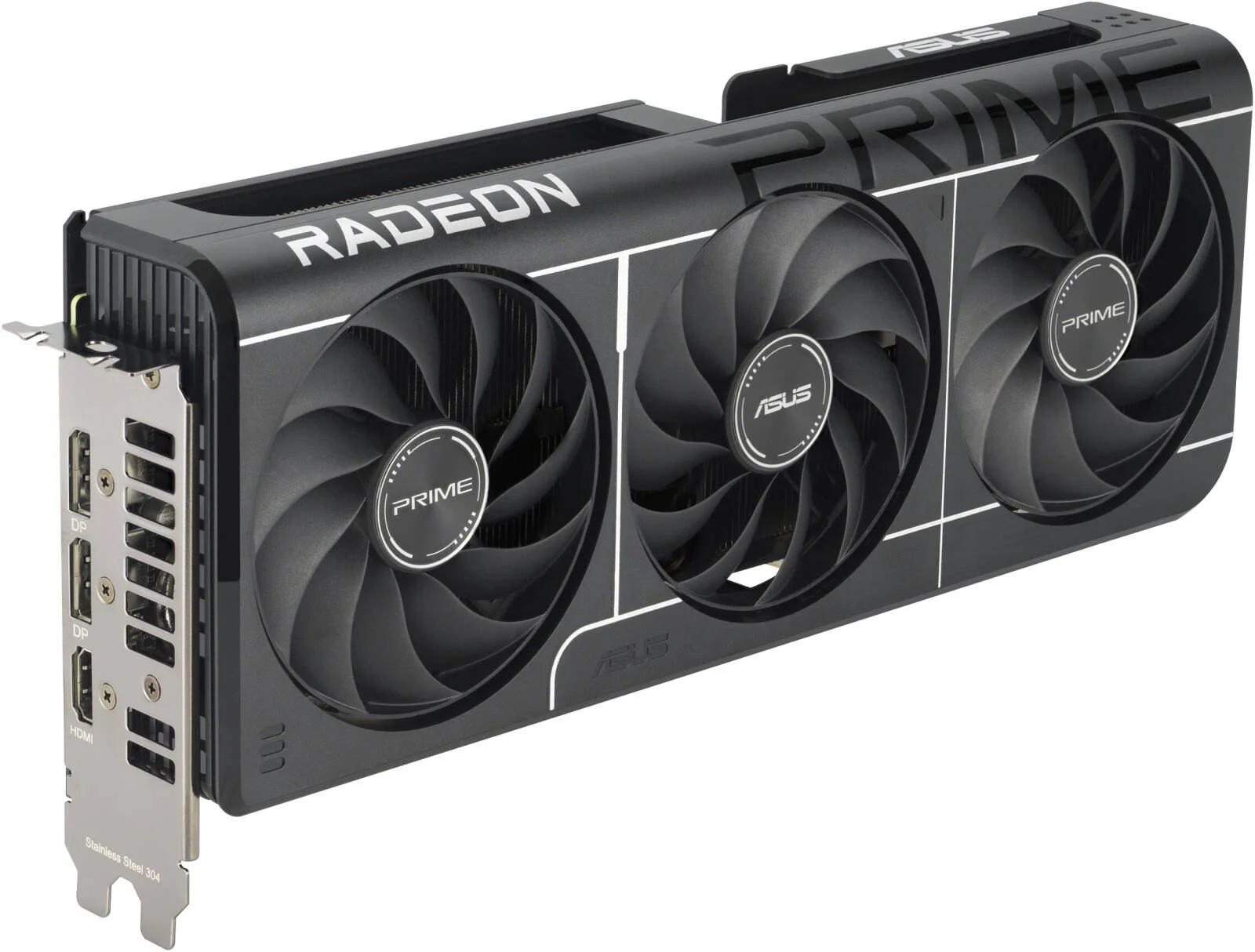 کارت گرافیک ایسوس Prime Radeon RX 9060 XT GDDR6 OC Edition، با 16 گیگابایت حافظه GDDR6 128 بیتی، فرکانس بوست 3330 مگاهرتز، 2048 پردازنده جریانی، سرعت حافظه 20 گیگابیت بر ثانیه، PCI Express 5.0 | 90YV0LF1-M0NA00
