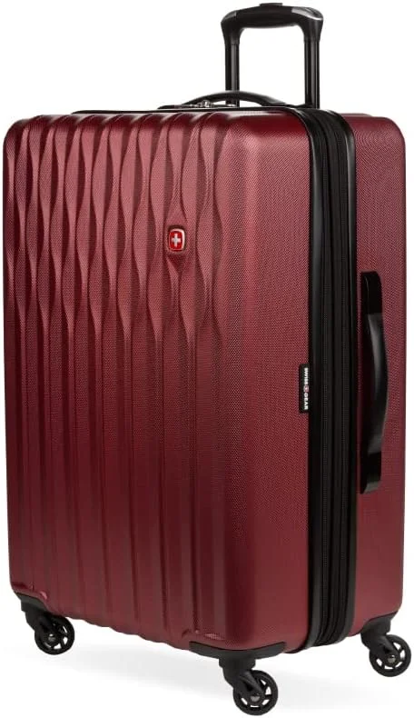 چمدان سخت بدنه چرخشی SwissGear 8018 با قابلیت افزایش حجم