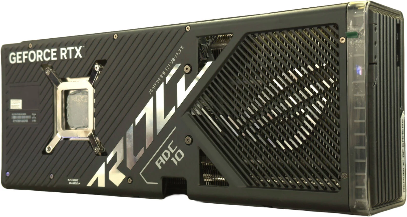 محفظه ASUS ROG Strix GeForce RTX 4090، زیبایی چشمگیر با نورپردازی RGB، فناوری خنک کننده پیشرفته، مشکی