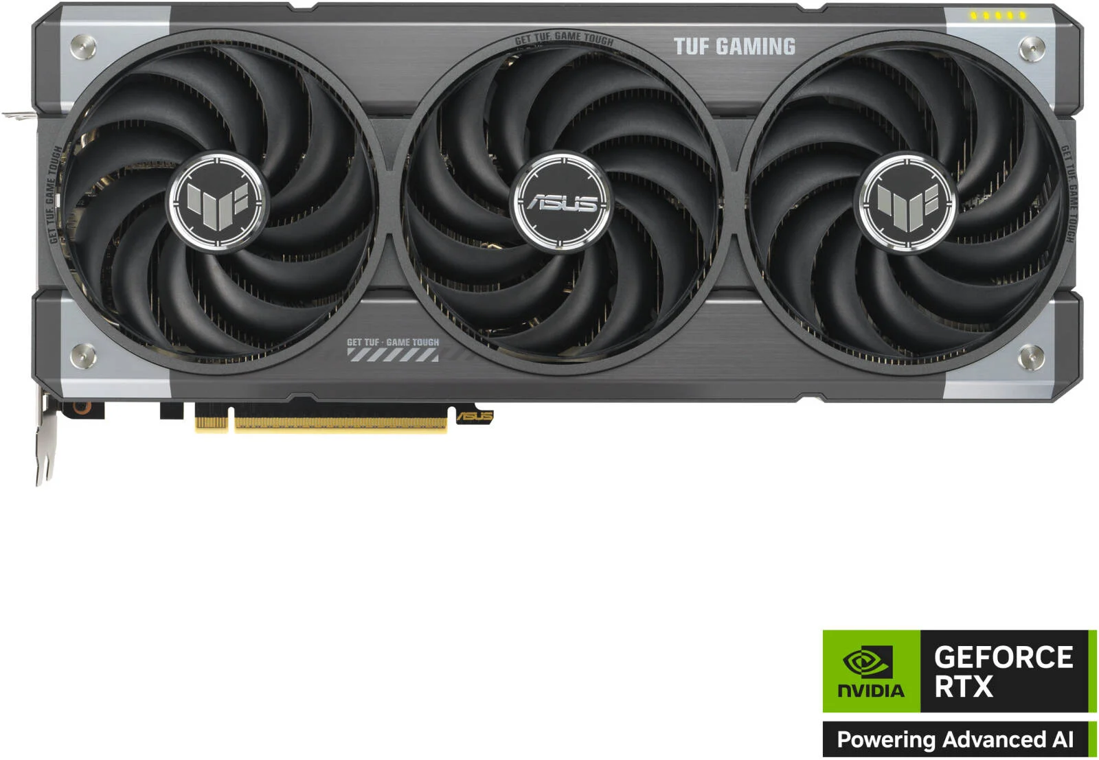کارت گرافیک ایسوس TUF Gaming GeForce RTX 5070 OC Edition، حافظه 12 گیگابایت GDDR7 192-Bit، فرکانس بوست 2610 مگاهرتز، 6144 هسته CUDA، سرعت حافظه 28 گیگابیت بر ثانیه، PCI Express 5.0 | 90YV0LZ0-M0NA00