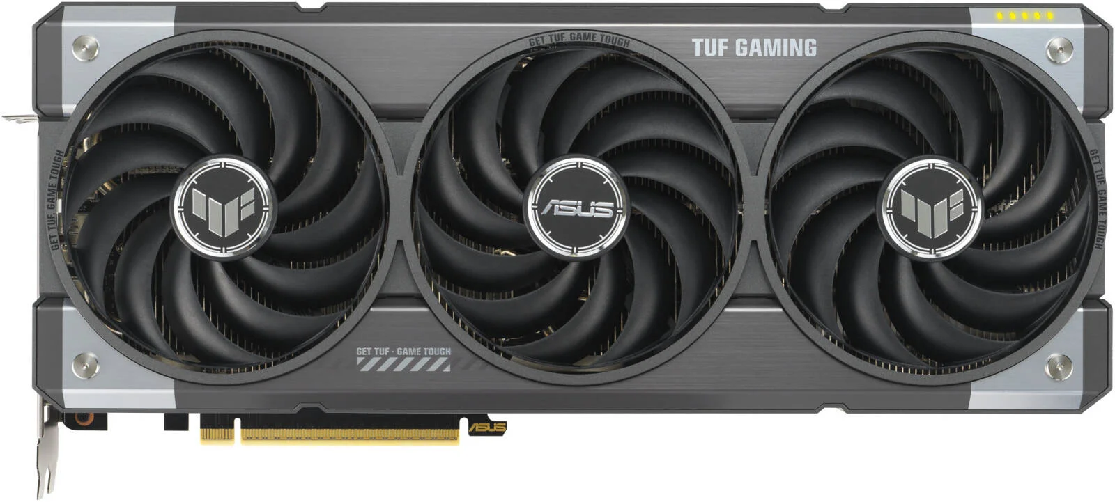 کارت گرافیک ایسوس TUF Gaming GeForce RTX 5070 Ti OC Edition، حافظه 16 گیگابایت GDDR7 256 بیتی، فرکانس بوست 2588 مگاهرتز، 8960 هسته CUDA، سرعت حافظه 28 گیگابیت بر ثانیه، PCI Express 5.0 | 90YV0MD0-M0NA00