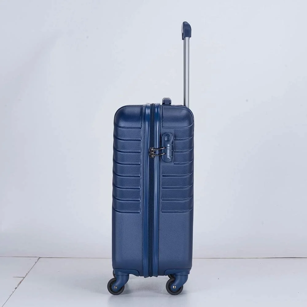 چمدان چرخ‌دار ABS استارگلد مدل SG-T80 با قفل رمزدار، آبی نیلی - سایز 20 اینچ