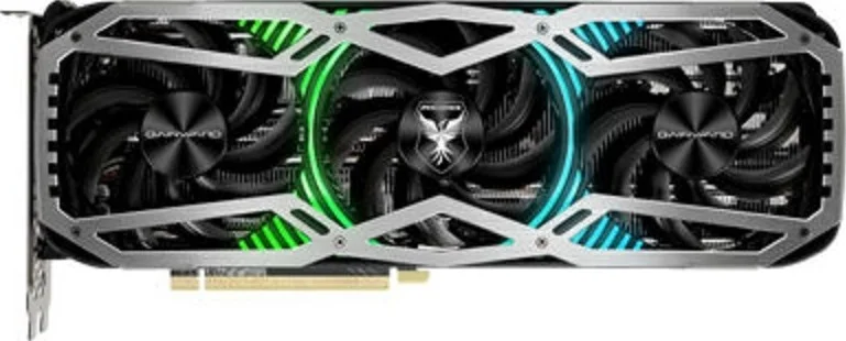 کارت گرافیک Gainward Geforce RTX 3080 Phoenix Edition، حافظه 10 گیگابایتی GDDR6X (320 بیتی)، 8704 هسته کودا، PCI-Express Gen 4 x16، پردازنده گرافیکی 1710 مگاهرتز، پهنای باند 760 گیگابایت بر ثانیه، 19 گیگابیت بر ثانیه، NON LHR | NED3080019IA-132AX-V1 - تصویر 3 کارت گرافیک Gainward Geforce RTX 3080 Phoenix Edition، حافظه 10 گیگابایتی GDDR6X (320 بیتی)، 8704 هسته کودا، PCI-Express Gen 4 x16، پردازنده گرافیکی 1710 مگاهرتز، پهنای باند 760 گیگابایت بر ثانیه، 19 گیگابیت بر ثانیه، NON LHR | NED3080019IA-132AX-V1 - تصویر 3