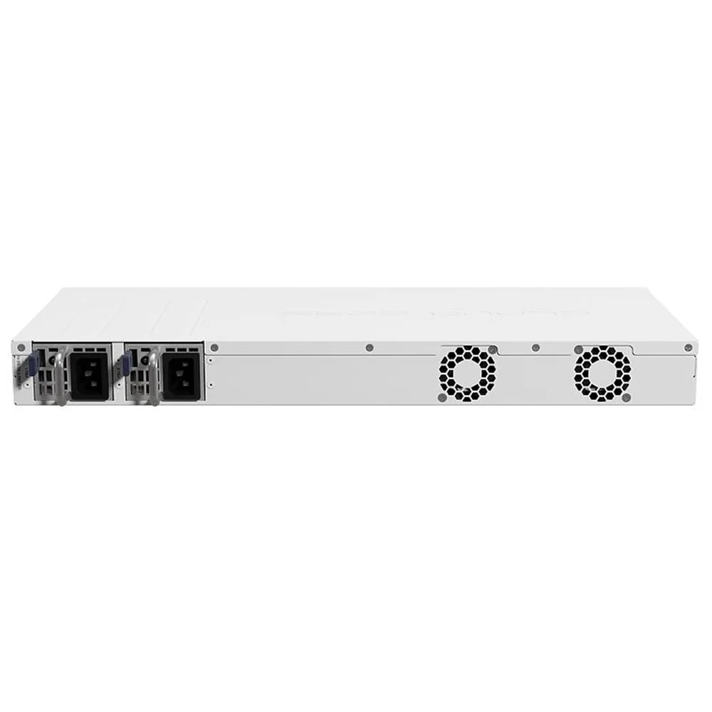 روتر اترنت گیگابیتی 16 پورت MikroTik Cloud Core، فایروال VPN دوگانه 10Gb SFP+، معماری ARM 64 بیتی، 4 گیگابایت رم، 128 مگابایت حافظه NAND، 16 پورت اترنت 10/100/1000، سفید | CCR2004-16G-2S+ روتر اترنت گیگابیتی 16 پورت MikroTik Cloud Core، فایروال VPN دوگانه 10Gb SFP+، معماری ARM 64 بیتی، 4 گیگابایت رم، 128 مگابایت حافظه NAND، 16 پورت اترنت 10/100/1000، سفید | CCR2004-16G-2S+