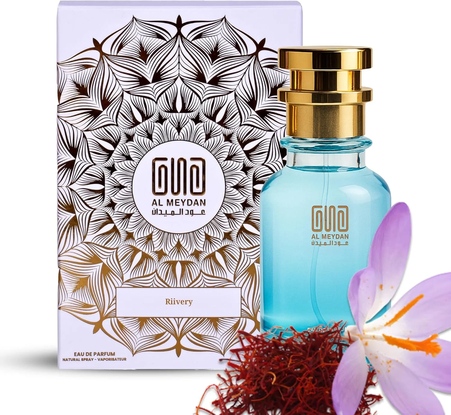 عطر روغنی زنانه و مردانه – رایحه ای از ریوری – عطر روغنی گلی چرمی تند با زعفران، گل رز و سیپریول – رایحه ای ماندگار و بدون الکل (30 میلی لیتر)