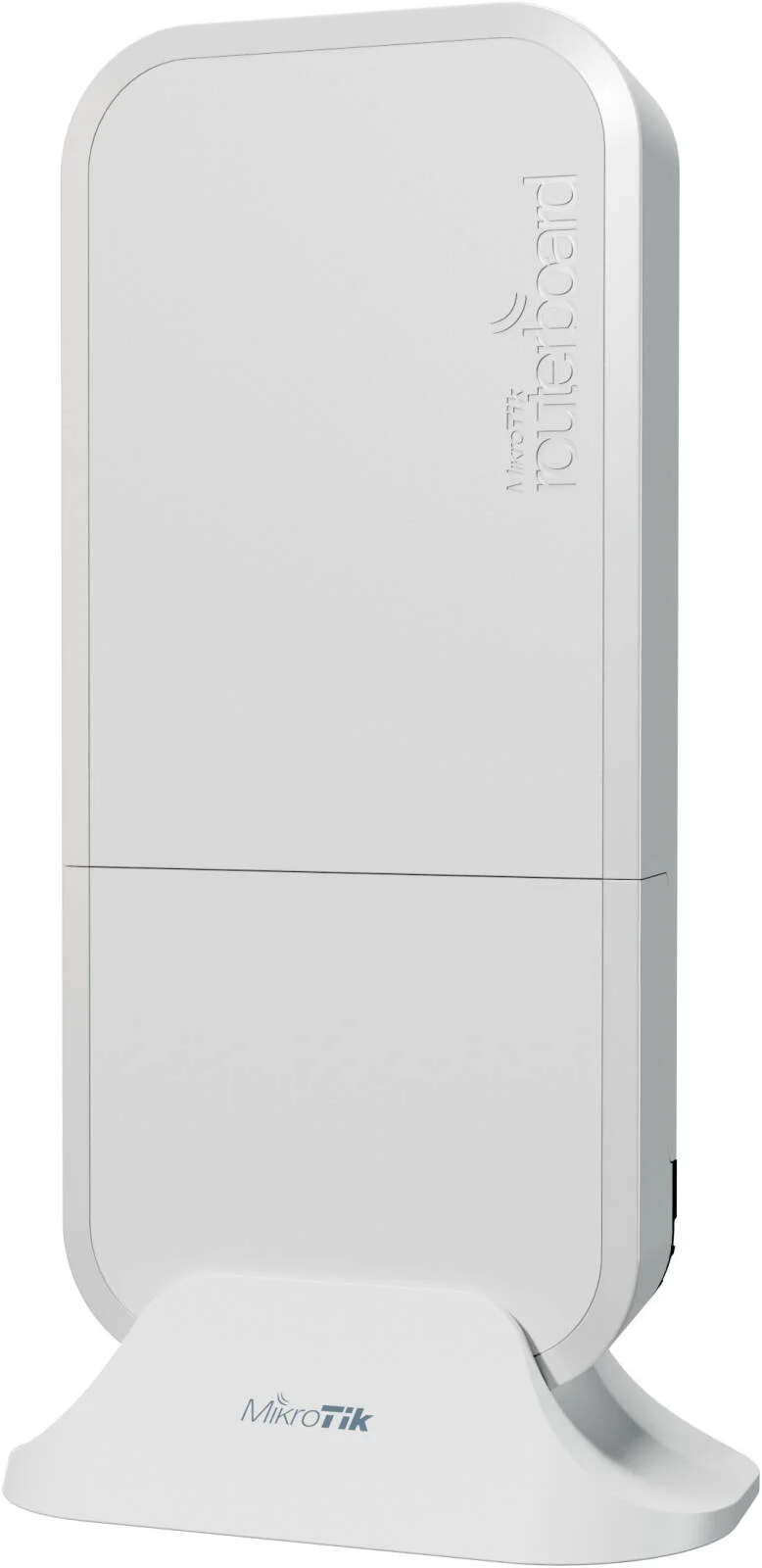 اکسس پوینت وایرلس دو بانده MikroTik، دارای 2 پورت GbE، دو زنجیره ای و دو بانده، پردازنده چهار هسته ای، 128 مگابایت رم، PoE-In، سفید | RBwAPG-5HacD2HnD