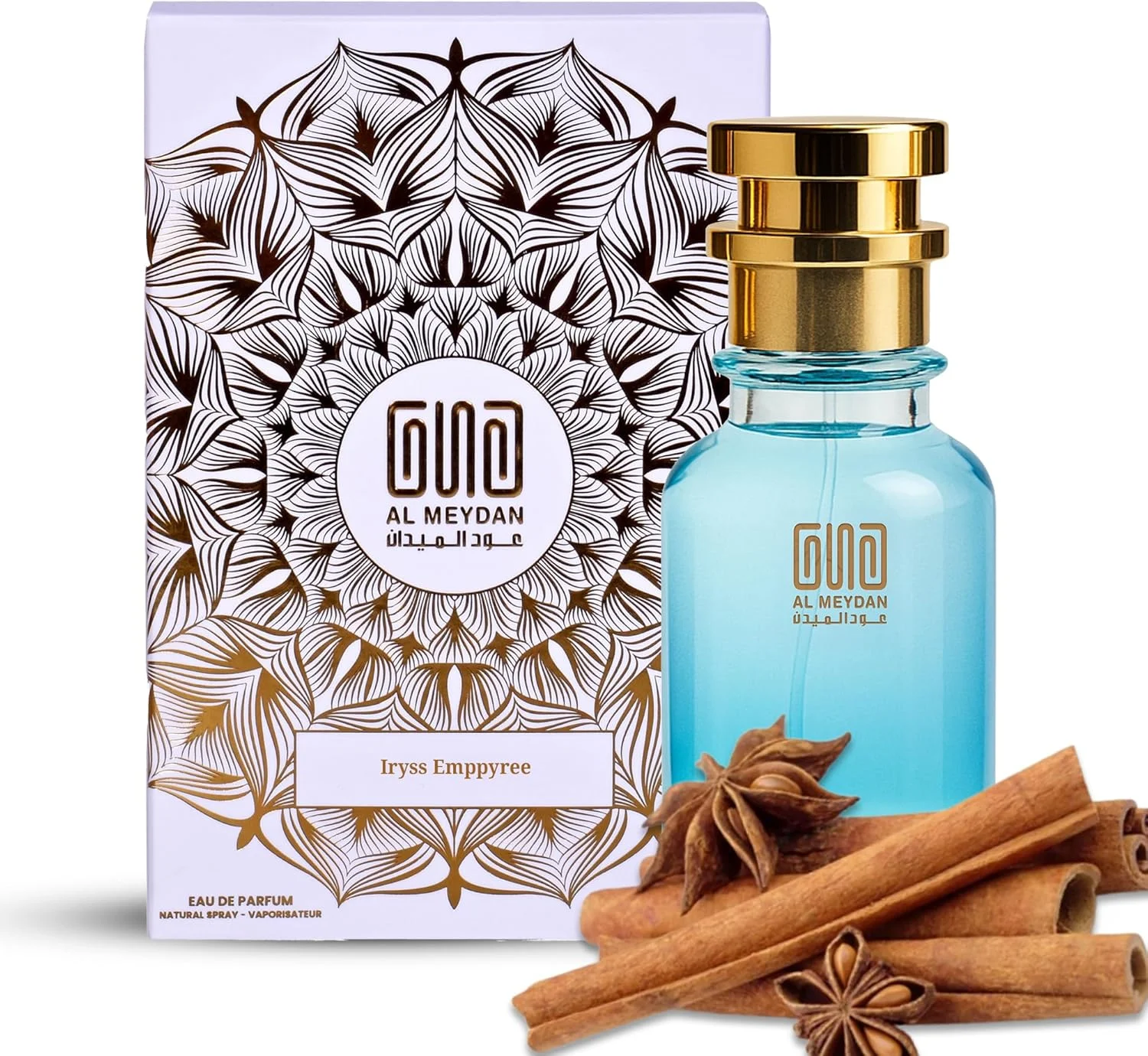 عطر روغنی مردانه و زنانه – رایحه ای از ایریس امپایر – عطر یونیسکس ماندگار – رایحه گرم، ادویه ای، پودری و چوبی (80 میلی لیتر)