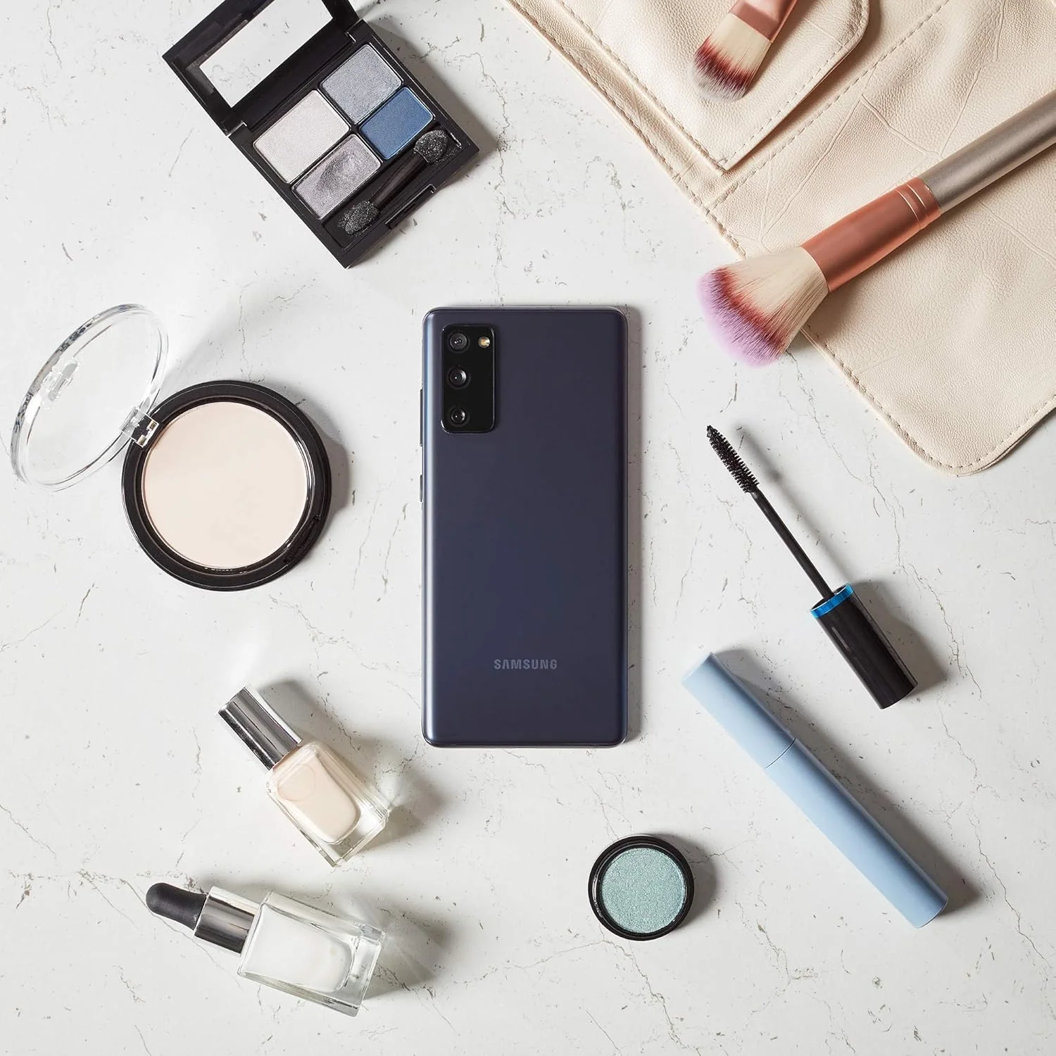 گوشی موبایل سامسونگ گلکسی S20 FE - حافظه 128 گیگابایت - آبی ابری (نسخه انگلستان)