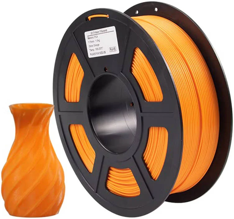 فیلامنت پرینتر سه بعدی PLA آی‌سان‌میت، قطر 1.75 میلی‌متر، OEM و ODM، سرعت چاپ 40-80 میلی‌متر بر ثانیه، دقت ابعادی +/- 0.03 میلی‌متر، 1 کیلوگرم، نارنجی | PLA-نارنجی