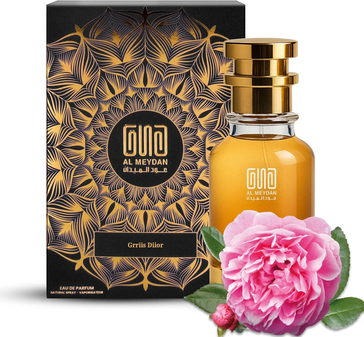 عطر روغنی زنانه و مردانه – رایحه ای از گرییس دیور – عطر بدون الکل یونیسکس با رز بلغاری، سدر، نعناع هندی و عنبر – رایحه چوبی گرم و تند ماندگار (50 میلی لیتر)