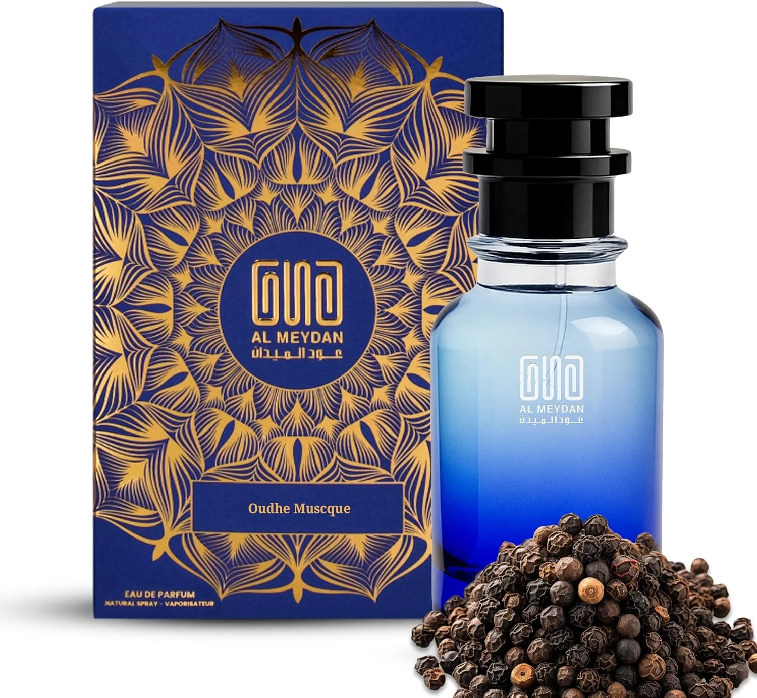 عطر روغنی برای زنان و مردان – رایحه ای از عود مسک – رایحه ای ماندگار و بدون الکل با فلفل سیاه، گل ها و عود – رایحه ای تازه، تند و مشک دار (200 میلی لیتر)