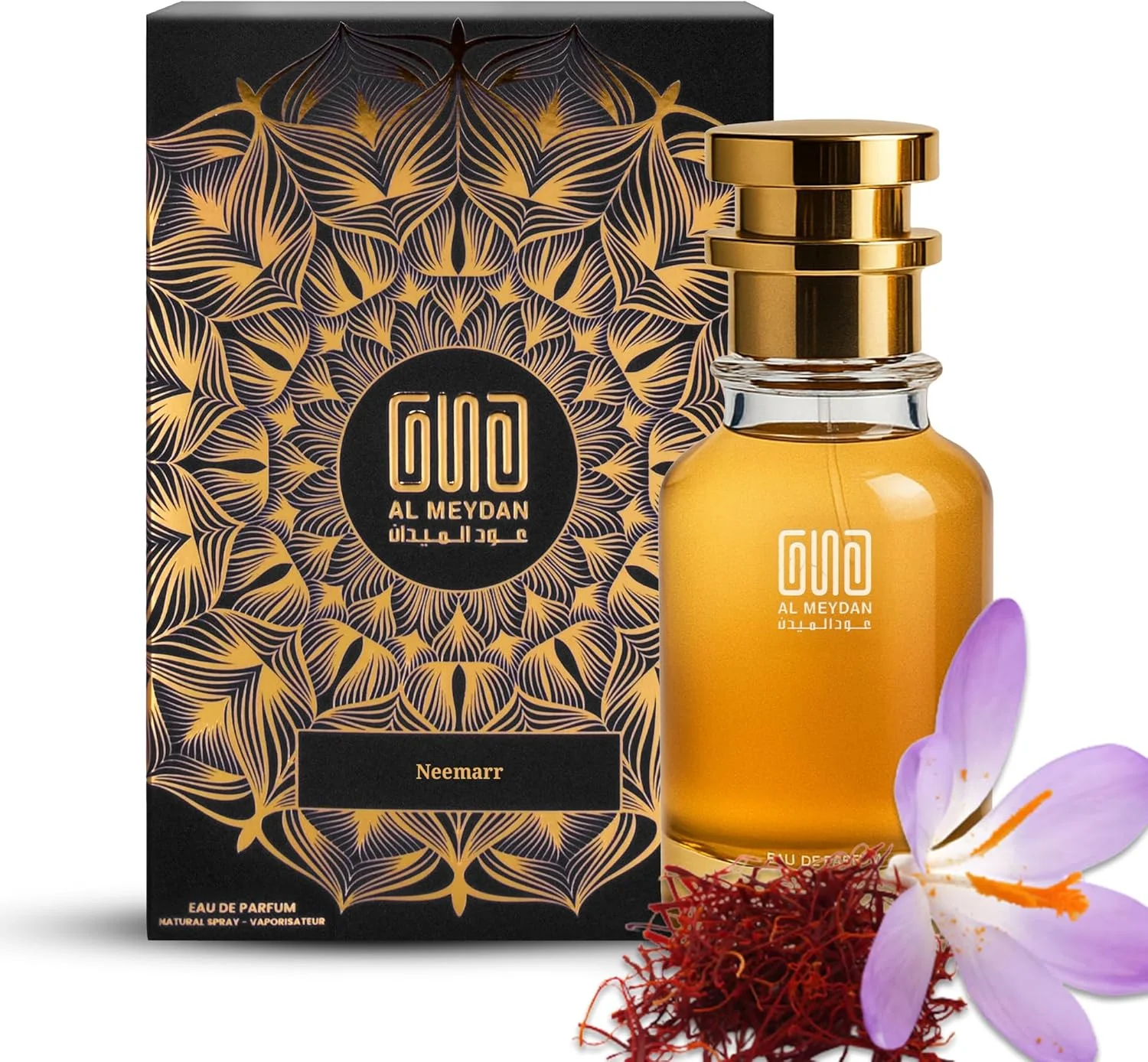 عطر روغنی زنانه و مردانه – رایحه ای از نیمار – رایحه ای تند، گلی و چوبی با رز، زعفران و عنبر – رایحه ماندگار بدون الکل (50 میلی لیتر)