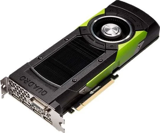 کارت گرافیک NVIDIA Quadro M6000، دارای 3072 هسته CUDA، حافظه 24 گیگابایت GDDR5، رابط 384 بیتی، PCI-Express 3.0 x16، پشتیبانی از SLI، HDCP و HDMI 1.3a، دارای 4 پورت Display Port، 1 پورت DVI-I (Dual Link)، استریو 3D 3 پین | VCQM6000-24GB-P