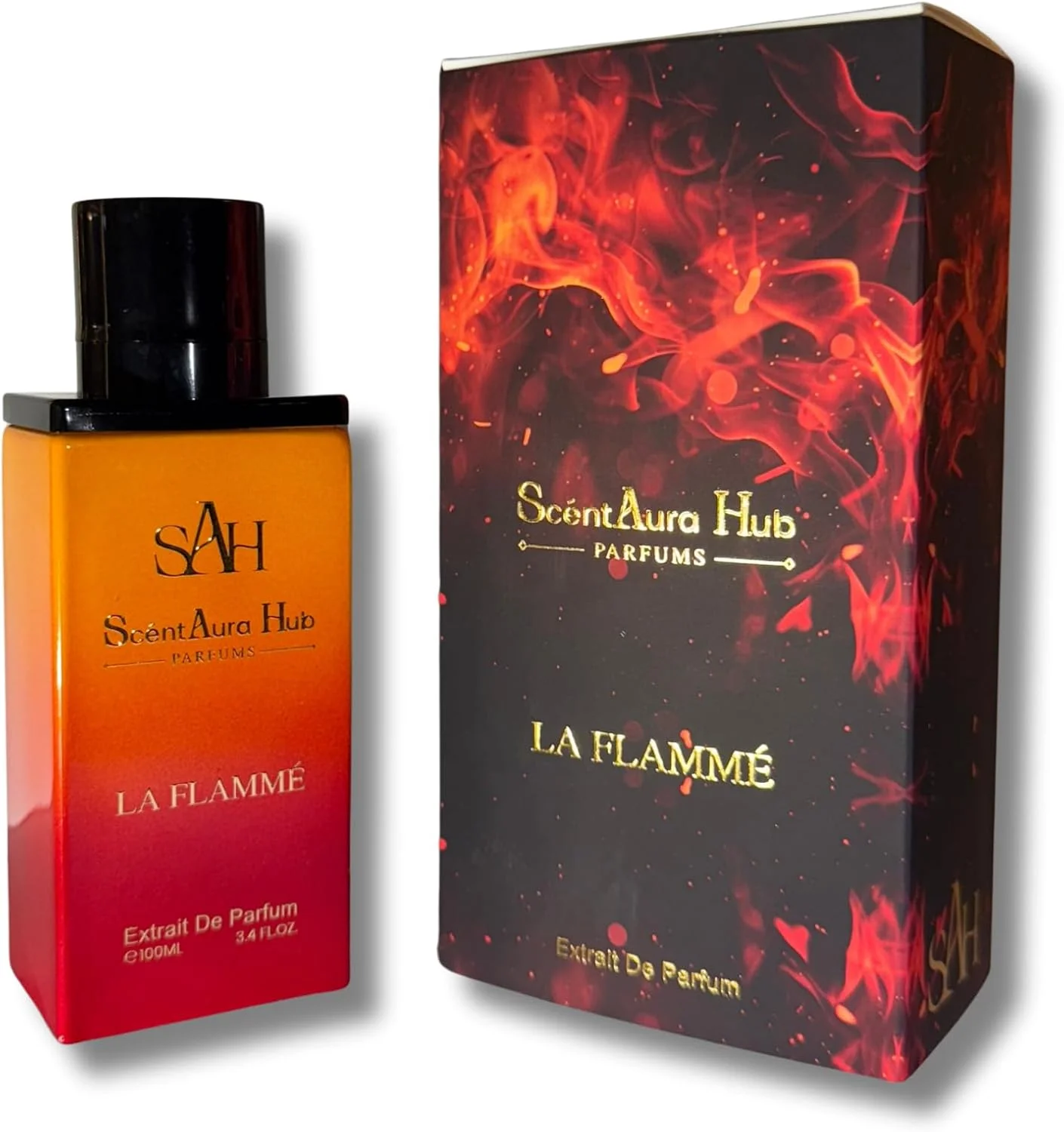 ادکلن унисекс La Flamme Extrait De Parfum با رایحه شرقی و تند - ۱۰۰ میلی لیتر