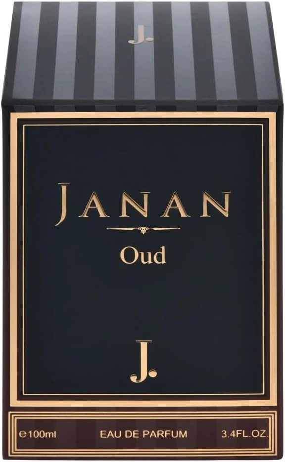 ادکلن جانان عود، رایحه چوبی تند مشک‌دار، ۱۰۰ میلی‌لیتر