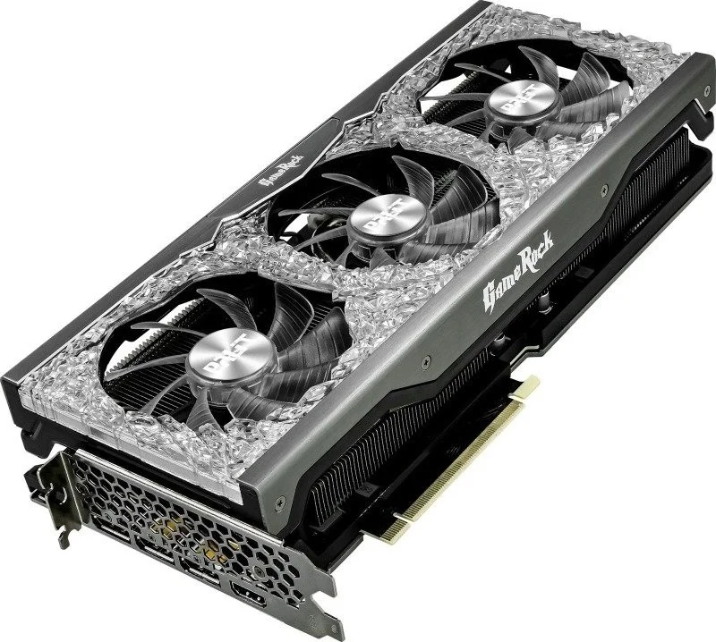 کارت گرافیک Palit GeForce RTX 3080 GAMEROCK 10GB GDDR6X SDRAM، 320-bit، PCI Express 4.0، 19 Gbps، 3 x DisplayPort ¦ HDMI، کارت گرافیک Ampere | NED3080U19IA-1020G - تصویر 3