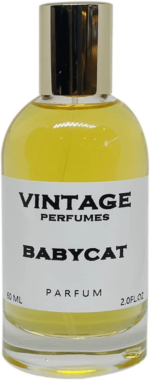 ادو پرفیوم BABYCAT رایحه کهربا و ادویه ای مناسب آقایان و بانوان (۵۰ میلی لیتر)