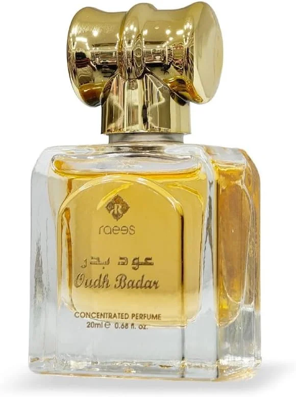 عطر روغنی رولی رئیس عود بدر – 20 میلی لیتر | عطر متمرکز بدون الکل | رایحه های چوبی، ادویه ای، دودی، کهربایی | رایحه ماندگار унисекс | عطر روغنی سایز مسافرتی