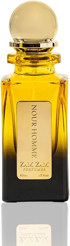 عطر унисекс زمزم نور هوم – 50 میل ادو پرفیوم با رایحه های شرقی و ادویه ای دارچین، هل، زنجبیل، پرالین، وانیل، قهوه و مشک – عطری جسورانه، ظریف و ماندگار