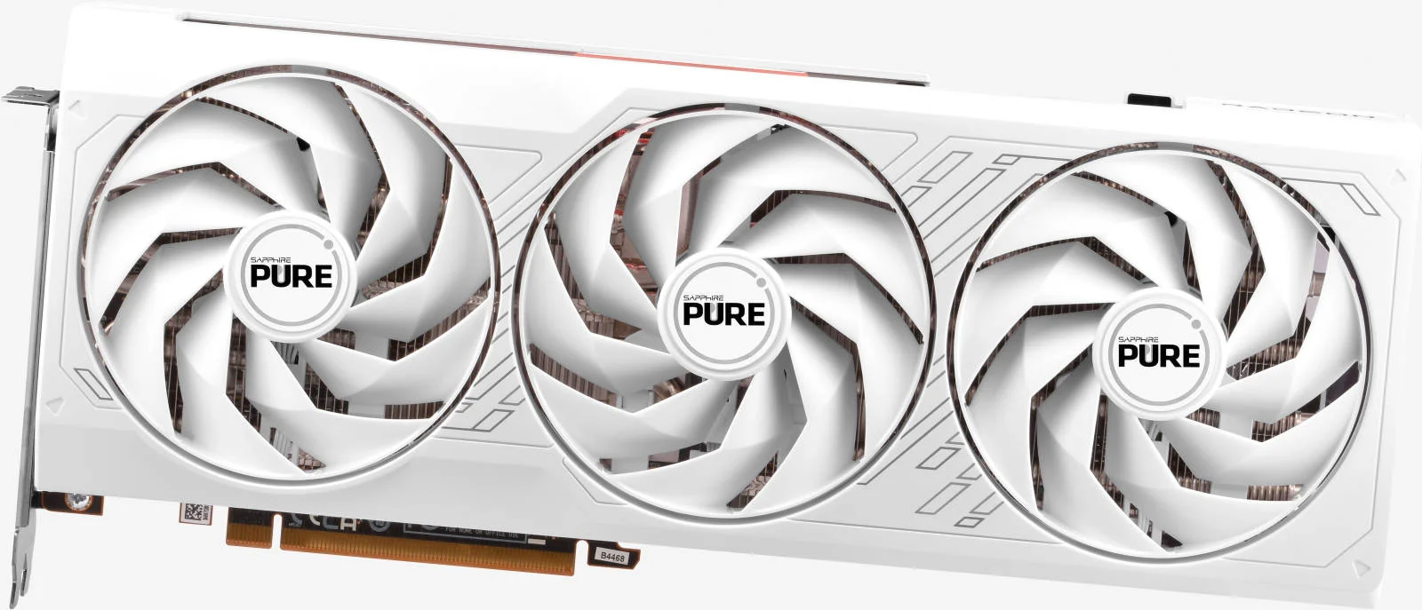 کارت گرافیک Sapphire PURE AMD Radeon RX 7800 XT، حافظه 16 گیگابایت GDDR6 256 بیتی، فرکانس بوست 2475 مگاهرتز، فرکانس حافظه 19.5 گیگابیت بر ثانیه، 3840 پردازنده جریانی، PCIE 4.0 x16، 2x DP و 2x HDMI، سفید | S88-8E475-101SA - تصویر 2