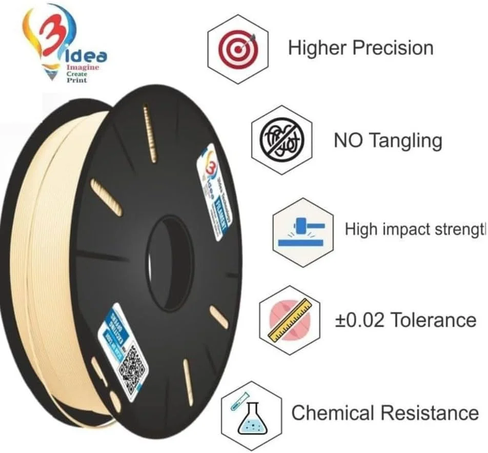 فیلامنت PLA تری‌آیدیا (طبیعی)