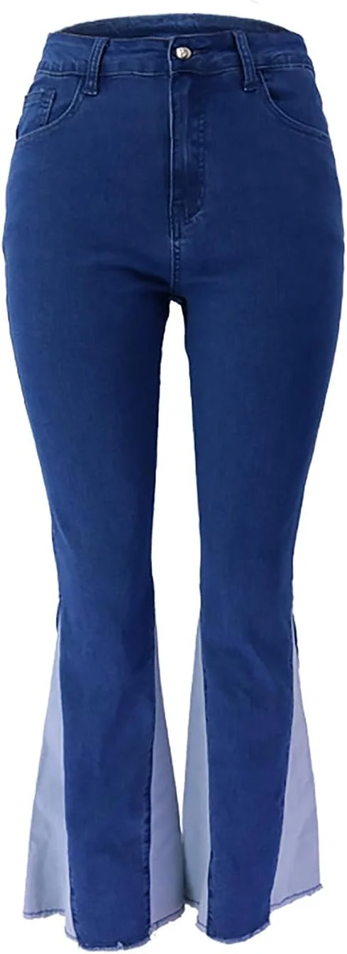 شلوار جین کوتاه دمپا گشاد زنانه، کمر بلند کشی با لبه خام مد روز