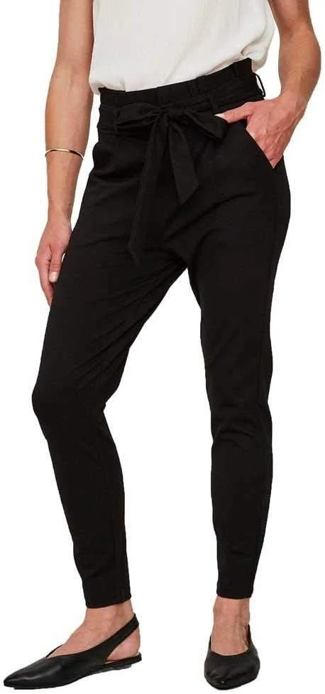 شلوار زنانه ورو مدا مدل Vmeva Hr Loose Paperbag Pant Noos