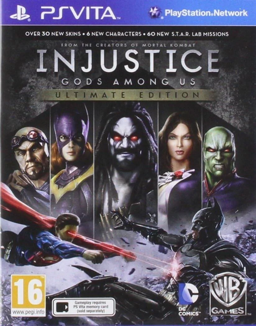بازی Injustice Gods Among Us Ultimate Edition (پلی استیشن ویتا) از Warner Bros Games