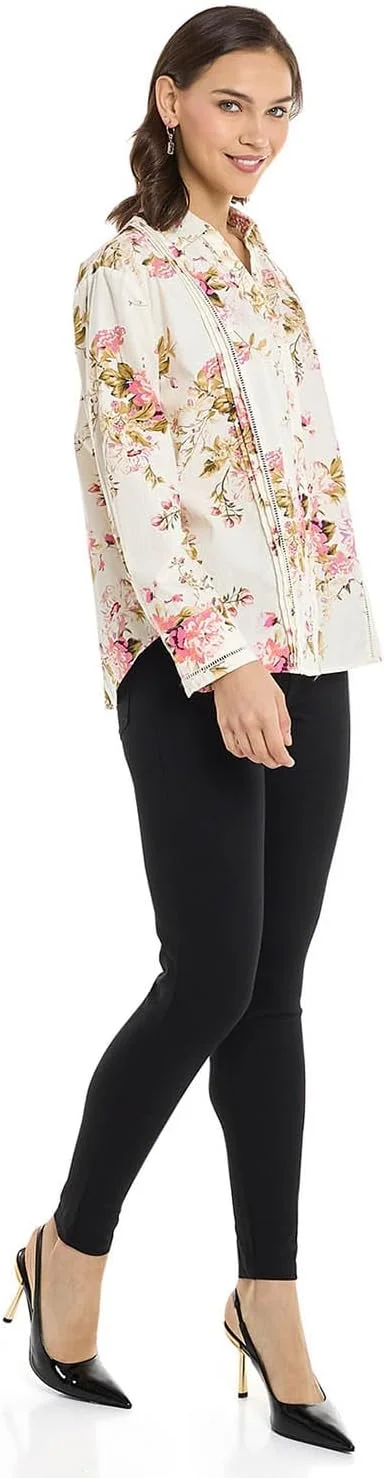 شلوار جذب زنانه ساده با کمر کشی