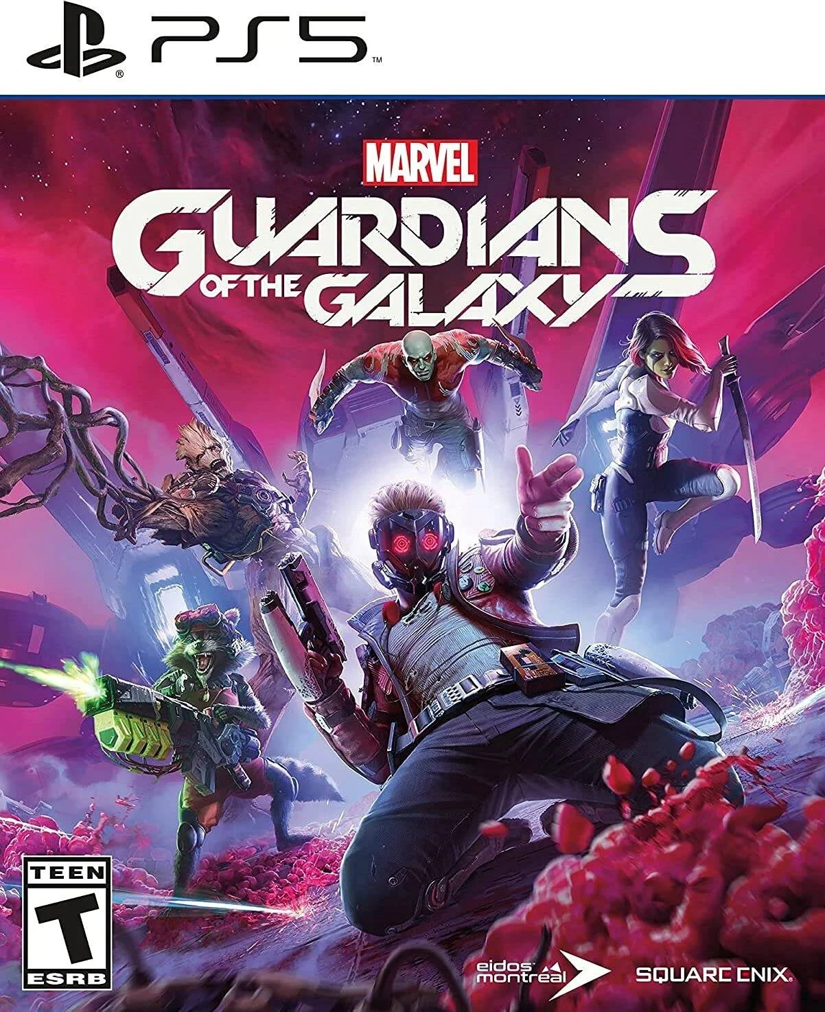 Square Enix Marvel Guardians of the Galaxy، نسخه ایالات متحده، برای پلی استیشن | 23055