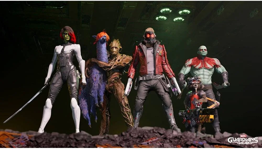 Square Enix Marvel Guardians of the Galaxy، نسخه ایالات متحده، برای پلی استیشن | 23055