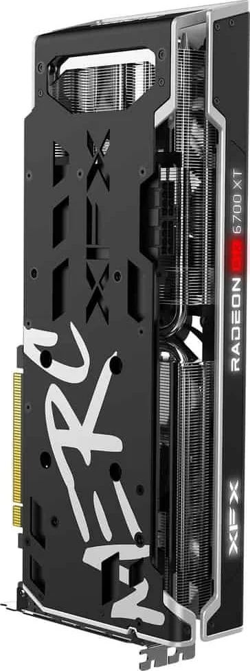 کارت گرافیک گیمینگ XFX Speedster Merc 319 AMD Radeon RX 6700 XT Black، حافظه 12 گیگابایت GDDR6، باس 192 بیتی، 2457 مگاهرتز، AMD RDNA 2، 16 گیگابیت بر ثانیه، PCI-E 4.0، HDMI، DP | RX-67XTYTBDP. XFX