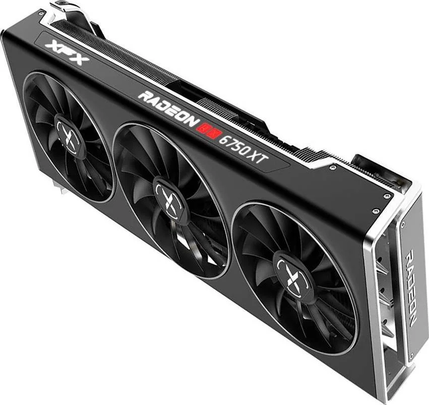 کارت گرافیک گیمینگ XFX Speedster Merc319 Radeon RX 6750XT Black، حافظه 12GB GDDR6 192 Bit، پردازنده جریانی 2560، 2324MHz، PCI-E 4.0، AMD RDNA 2، HDMI، DP | RX-675XYTBDP
