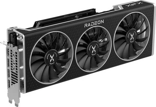 کارت گرافیک گیمینگ مشکی XFX Speedster QICK 319 AMD Radeon RX 6800 با 16 گیگابایت حافظه GDDR6، رابط 256 بیتی، PCI Express 4.0، HDMI و 3 پورت DP، AMD RDNA 2 | RX-68XLALBD9 / RX-68XLALFD9