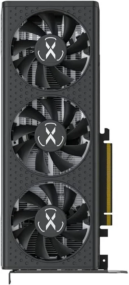 کارت گرافیک XFX Speedster QICK308 Radeon RX 7600 Black، حافظه 8GB GDDR6 128bit، فرکانس بوست 2755 مگاهرتز، فرکانس حافظه 18 گیگابیت بر ثانیه، 2048 پردازنده جریانی، PCI-E 4.0، 3*DP 2.1 / HDMI 2.1 | RX-76PQICKBY