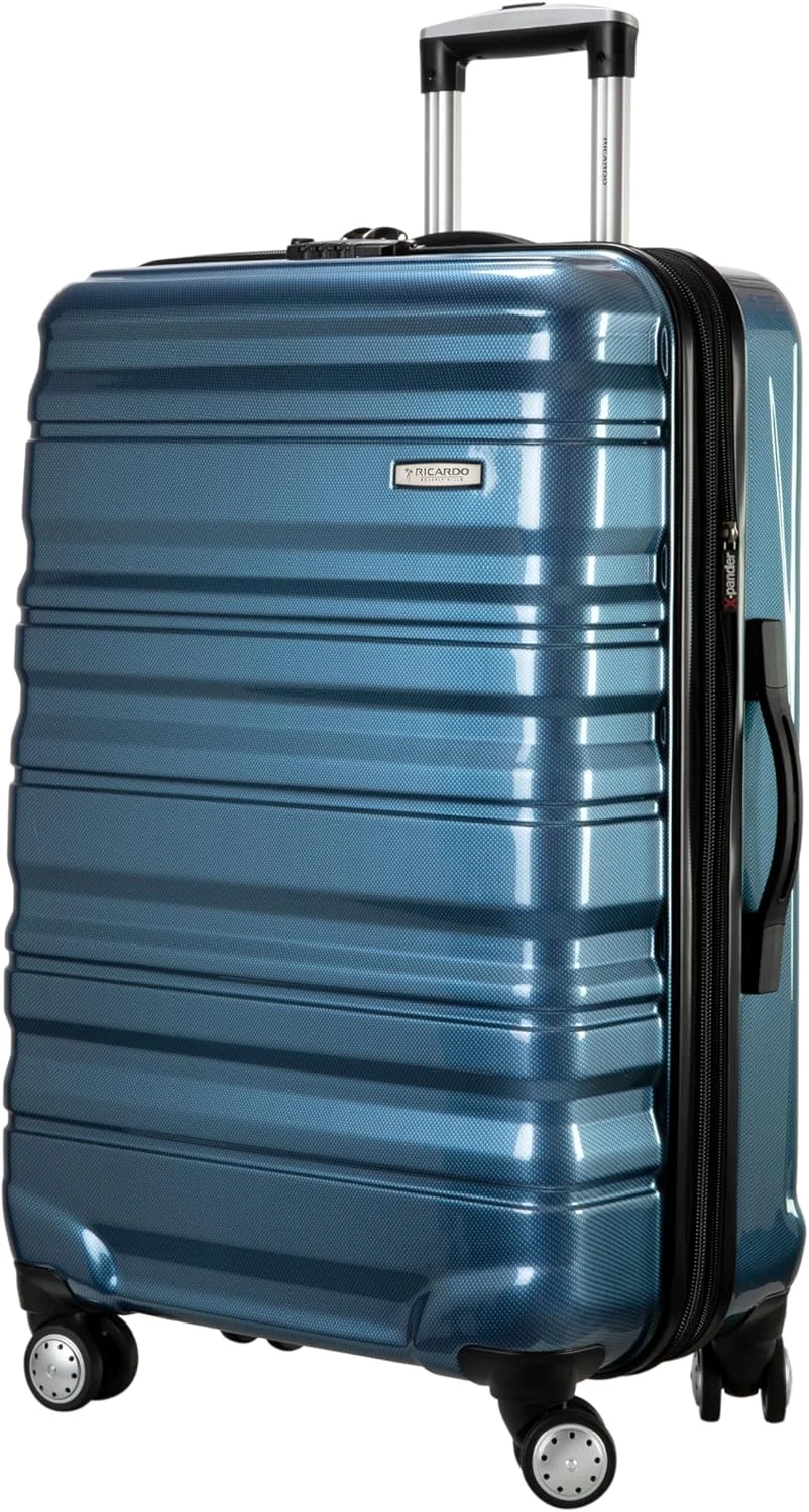 چمدان چرخشی 26 اینچی ریکاردو بورلی هیلز پیمونت، آبی