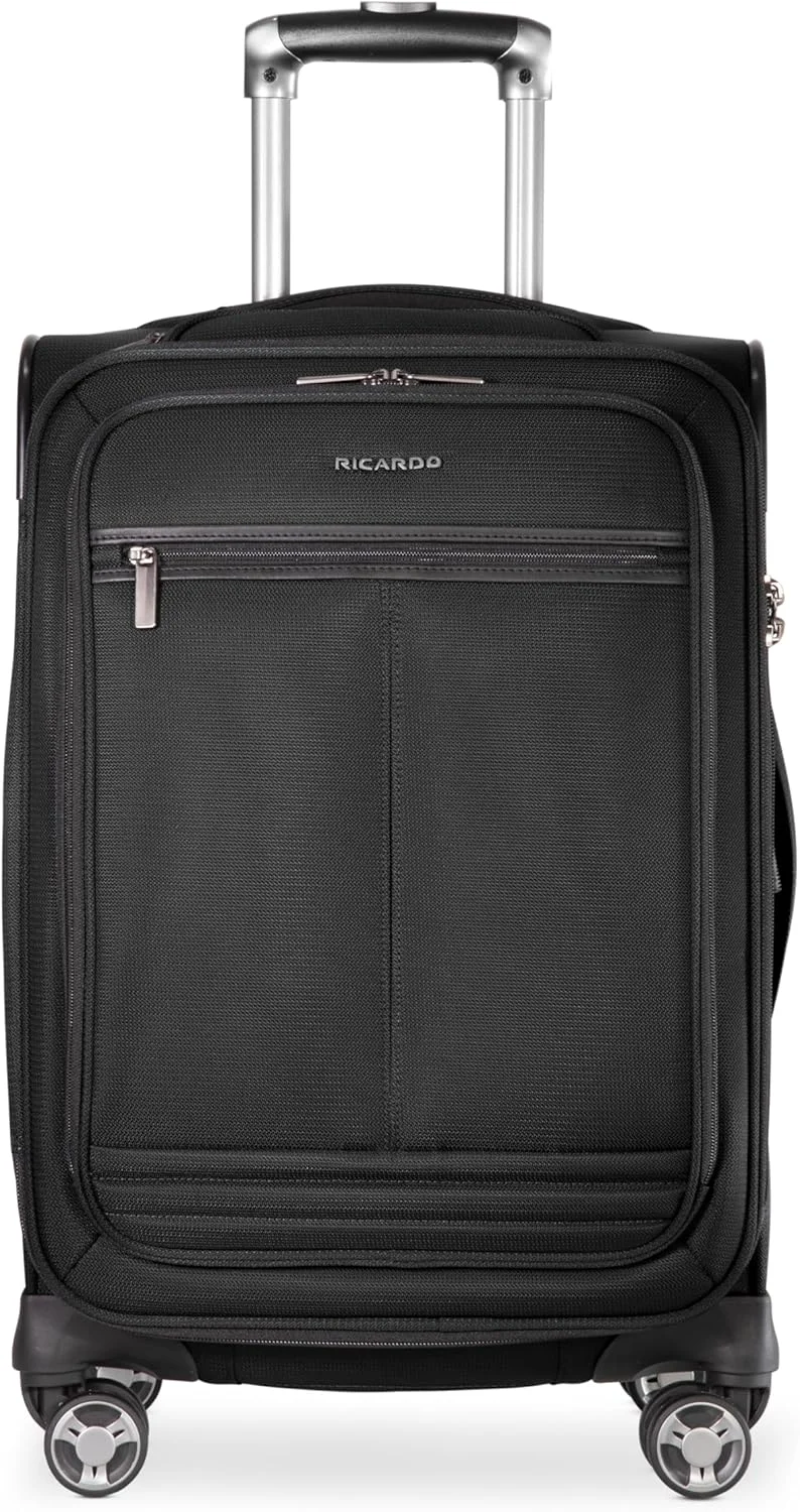 چمدان چرخشی 20 اینچی ریکاردو بورلی هیلز مدل سولانا - مشکی