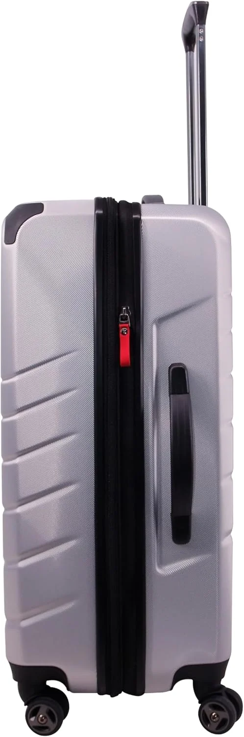 چمدان چرخشی 24 اینچی ریکاردو بورلی هیلز مدل Oceano - نقره ای