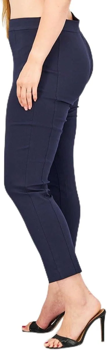 شلوار زنانه تی‌چیبو، راسته، کشی و ساده (تک عددی)