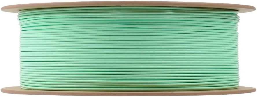 فیلامنت PLA+ ای‌سان سبز نعنایی 1.75 میلی‌متری، 1 کیلوگرم/ رول، مقاوم در برابر ترک خوردگی - PLA با پرداخت صاف | فیلامنت برای پرینترهای سه بعدی FDM، تلورانس رول PLA PLUS در محدوده +/- 0.05 میلی‌متر (سبز نعنایی)