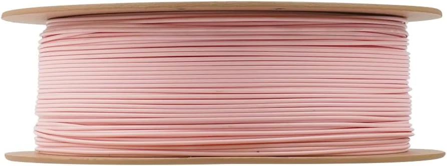 فیلامنت PLA+ ای‌سان صورتی هلویی 1.75 میلی‌متر، 1 کیلوگرم/ رول، مقاوم در برابر ترک - PLA با پرداخت صاف | فیلامنت برای پرینترهای سه بعدی FDM، تلورانس رول PLA PLUS در محدوده +/- 0.05 میلی‌متر (صورتی هلویی)