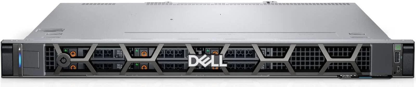 سرور رکمونت Dell PowerEdge R260 با شاسی هارد درایو 2x 3.5، پردازنده Intel Xeon E-2434، رم 32 گیگابایت، 2x SSD SATA 480 گیگابایتی، iDRAC9 Basic 16G، پورت دوگانه On-Board LOM 1GBE، منبع تغذیه 700 وات | PowerEdge-R260 سرور رکمونت Dell PowerEdge R260 با شاسی هارد درایو 2x 3.5، پردازنده Intel Xeon E-2434، رم 32 گیگابایت، 2x SSD SATA 480 گیگابایتی، iDRAC9 Basic 16G، پورت دوگانه On-Board LOM 1GBE، منبع تغذیه 700 وات | PowerEdge-R260