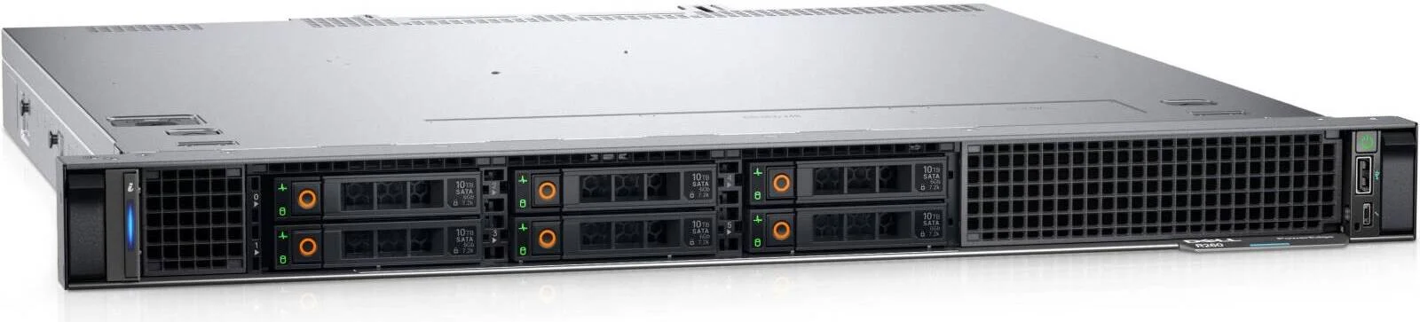 سرور رکمونت Dell PowerEdge R260 با شاسی هارد درایو 2x 3.5، پردازنده Intel Xeon E-2434، رم 32 گیگابایت، 2x SSD SATA 480 گیگابایتی، iDRAC9 Basic 16G، پورت دوگانه On-Board LOM 1GBE، منبع تغذیه 700 وات | PowerEdge-R260 سرور رکمونت Dell PowerEdge R260 با شاسی هارد درایو 2x 3.5، پردازنده Intel Xeon E-2434، رم 32 گیگابایت، 2x SSD SATA 480 گیگابایتی، iDRAC9 Basic 16G، پورت دوگانه On-Board LOM 1GBE، منبع تغذیه 700 وات | PowerEdge-R260